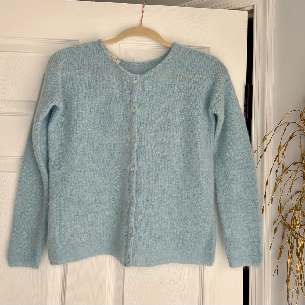 Sezane Light Sky Blue Women's Gaspard Sweater